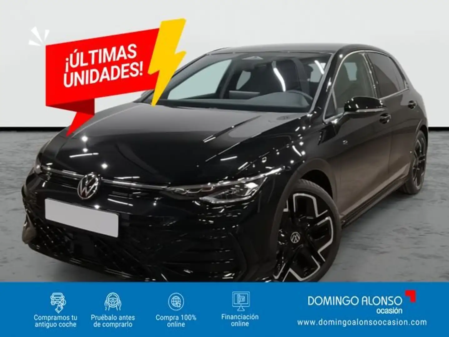 Volkswagen Golf 1.5 TSI R-Line 110kW Negro - 1