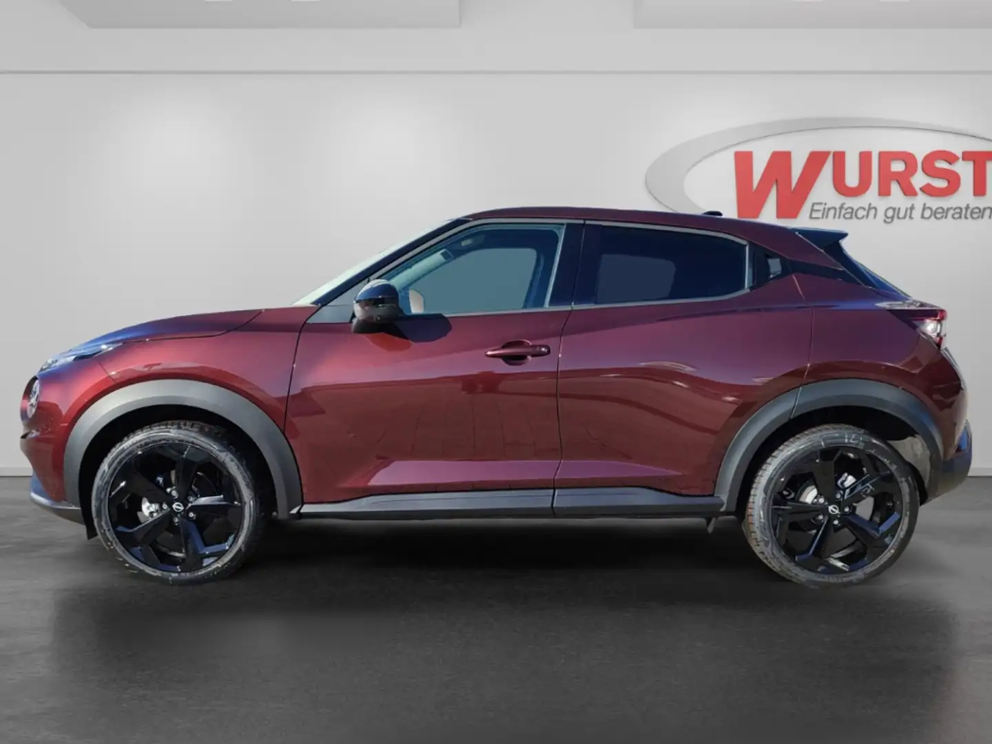 Nissan Juke Tekna 1.0 DIG-T 114PS BOSE-Sound beheizb.Frontsche Rot - 2
