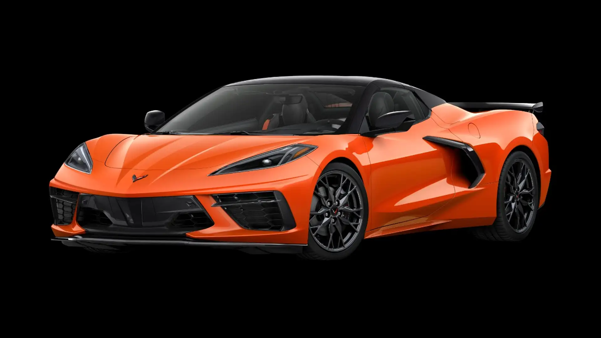Corvette C8 Cabrio 3LT Europamodell Front Lift Orange - 2