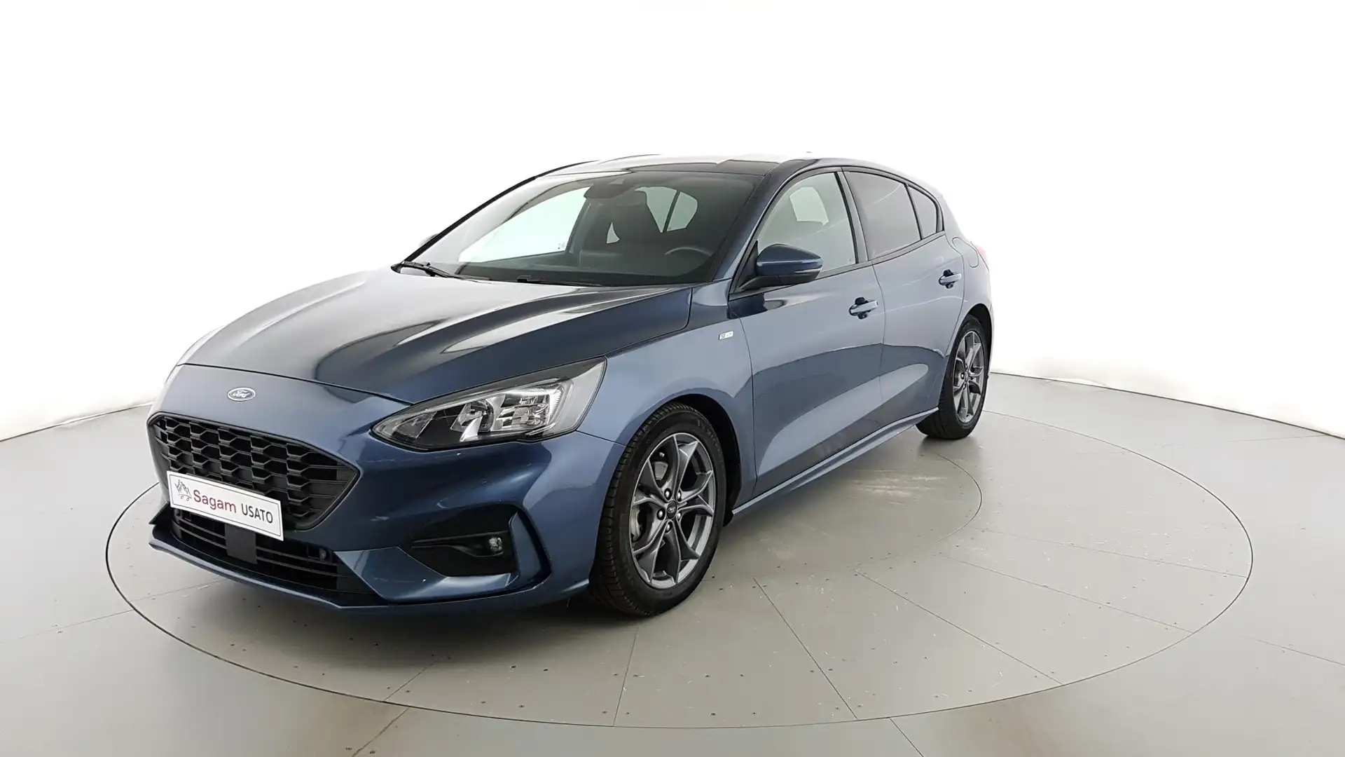 Ford Focus 1.5 ecoblue ST-Line 120cv auto Blauw - 1