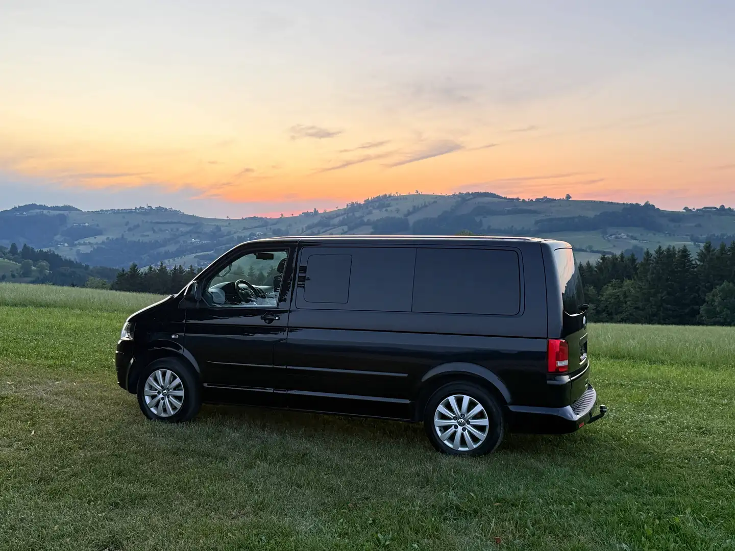 Volkswagen T5 VW T5 Multivan 4Motion Standheizung BiTDI DSD DP-F Schwarz - 2