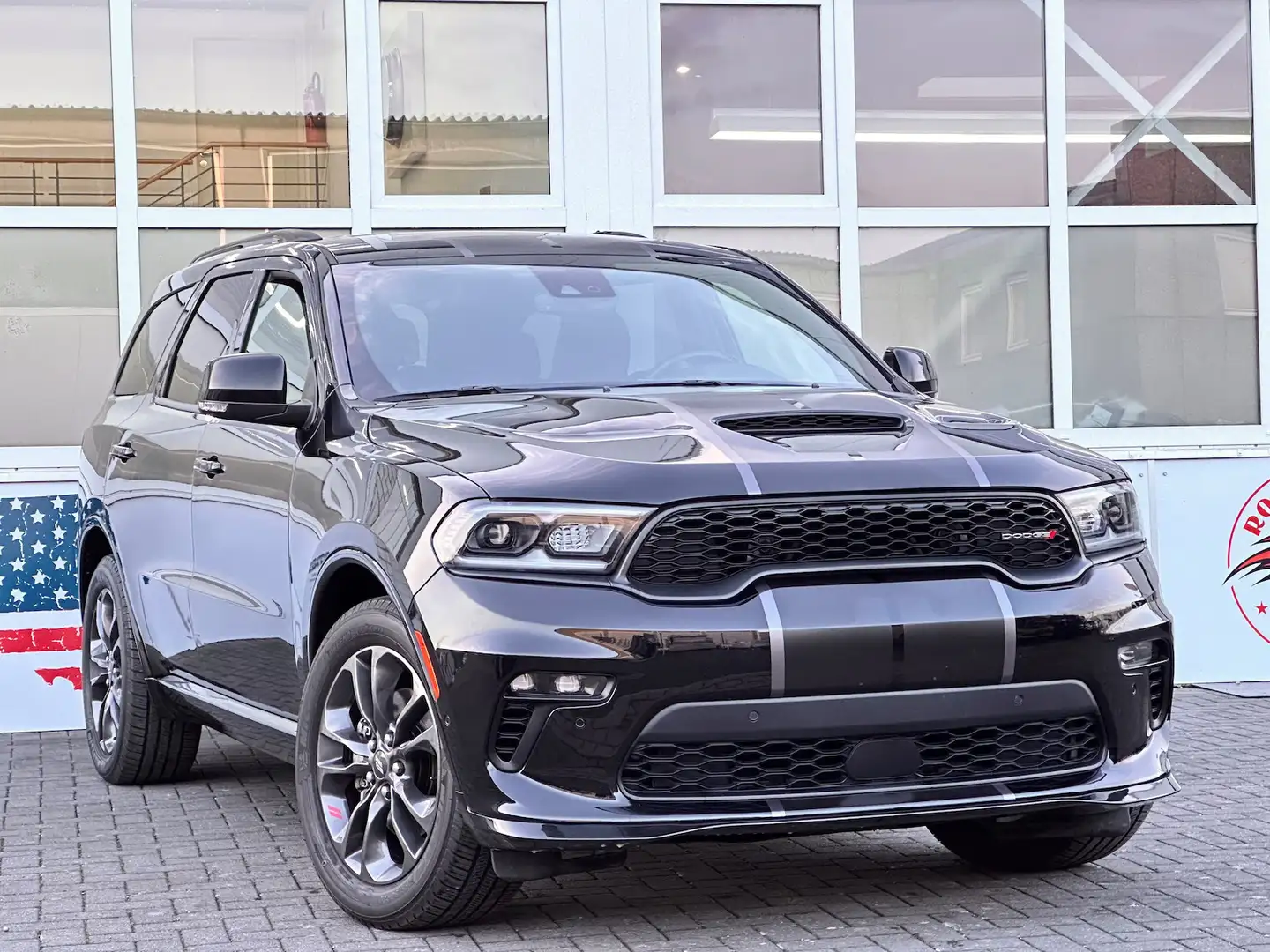 Dodge Durango R/T plus 5,7L AWD Prins Vollaust. AHK Negru - 1
