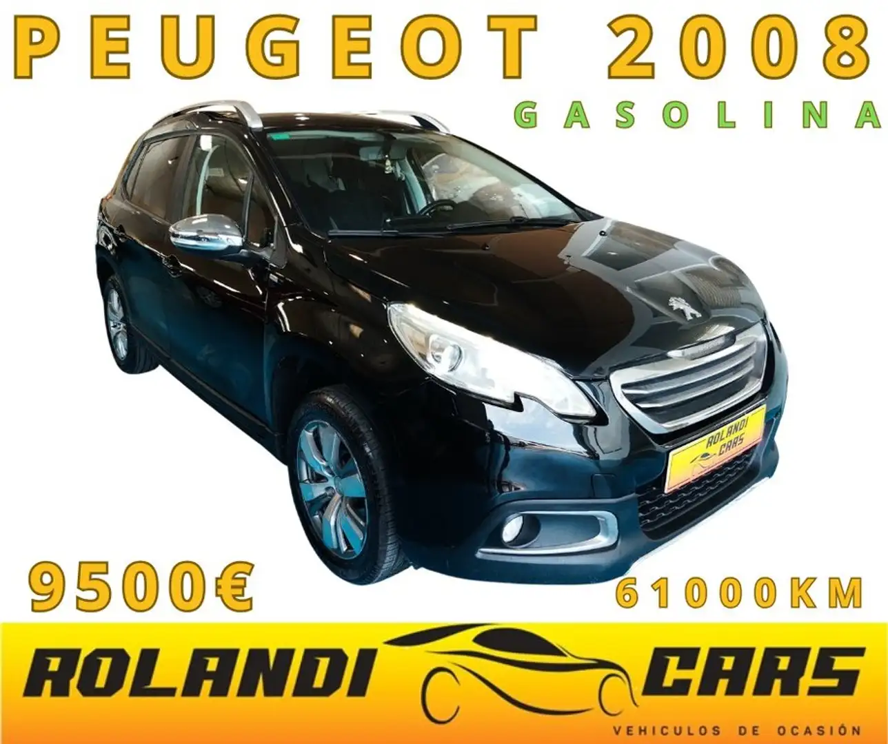 Peugeot 2008 1.2 PureTech Style 82 Negro - 1