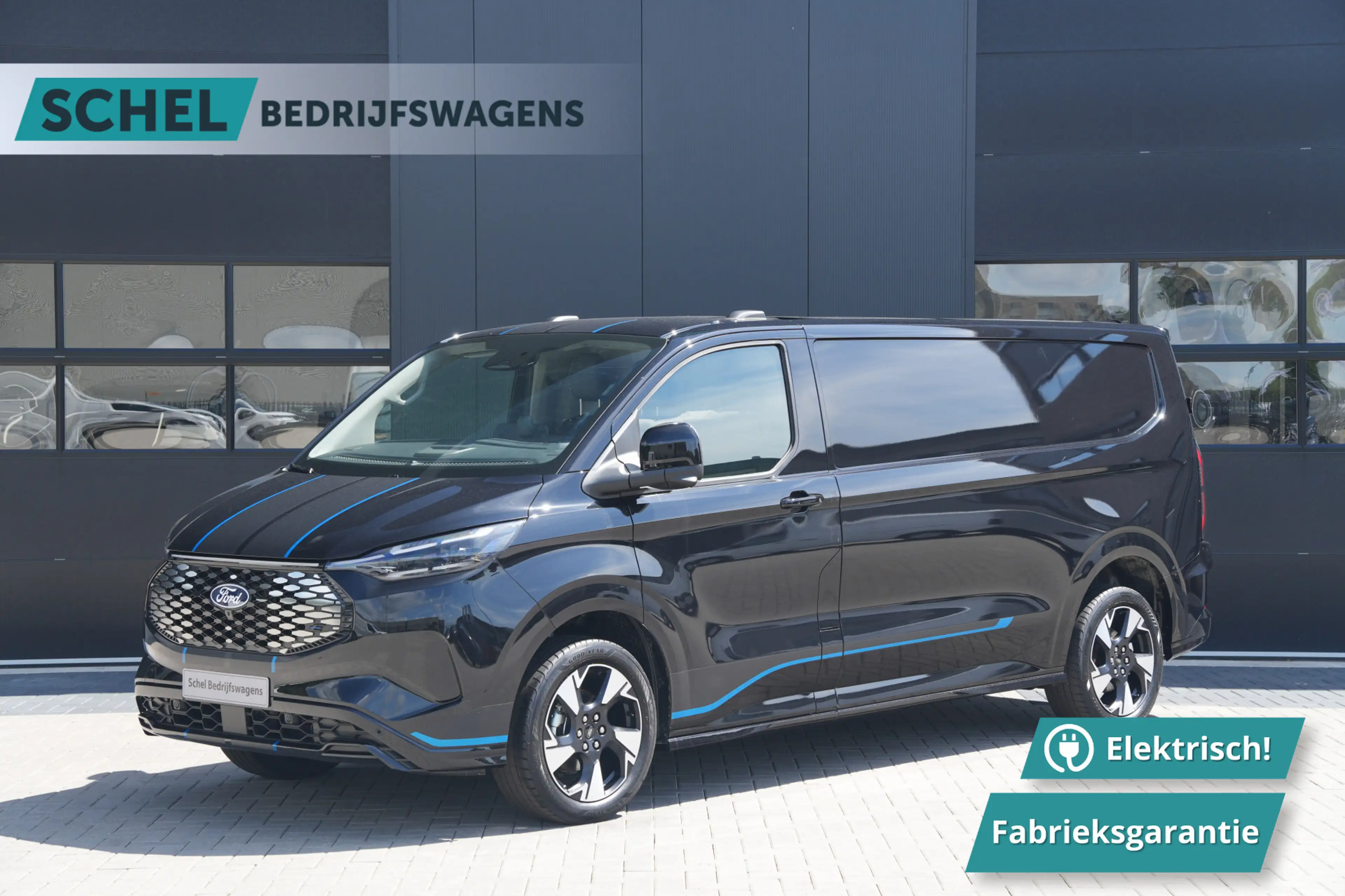 Ford Transit Custom E-Transit 340 L2H1 Sport 71 kWh 218pk - DIRECT LEV
