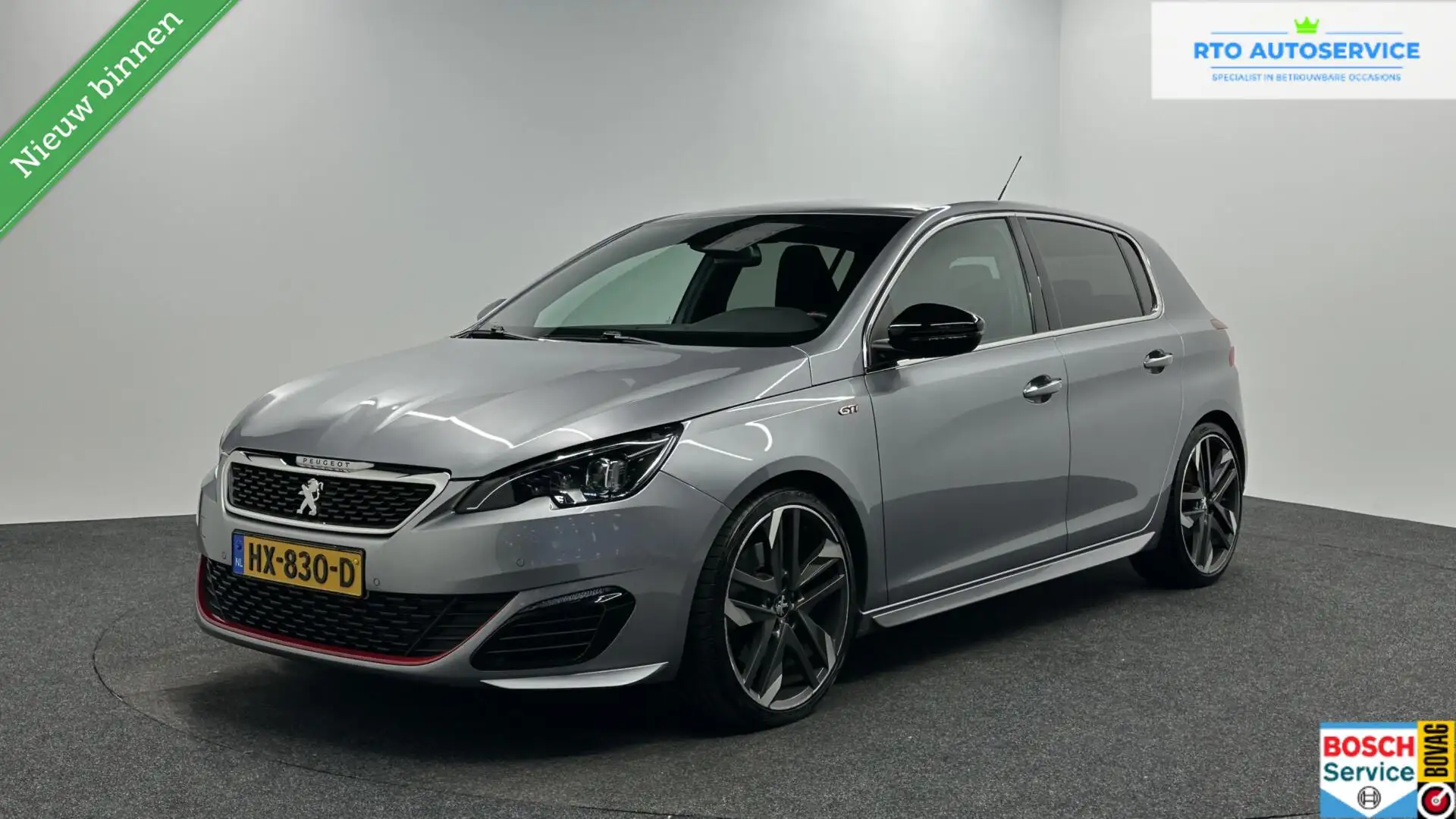 Peugeot 308 1.6 e-THP GTi 250 CAMERA LED MASSAGE STOEL/VERWARM Gris - 1