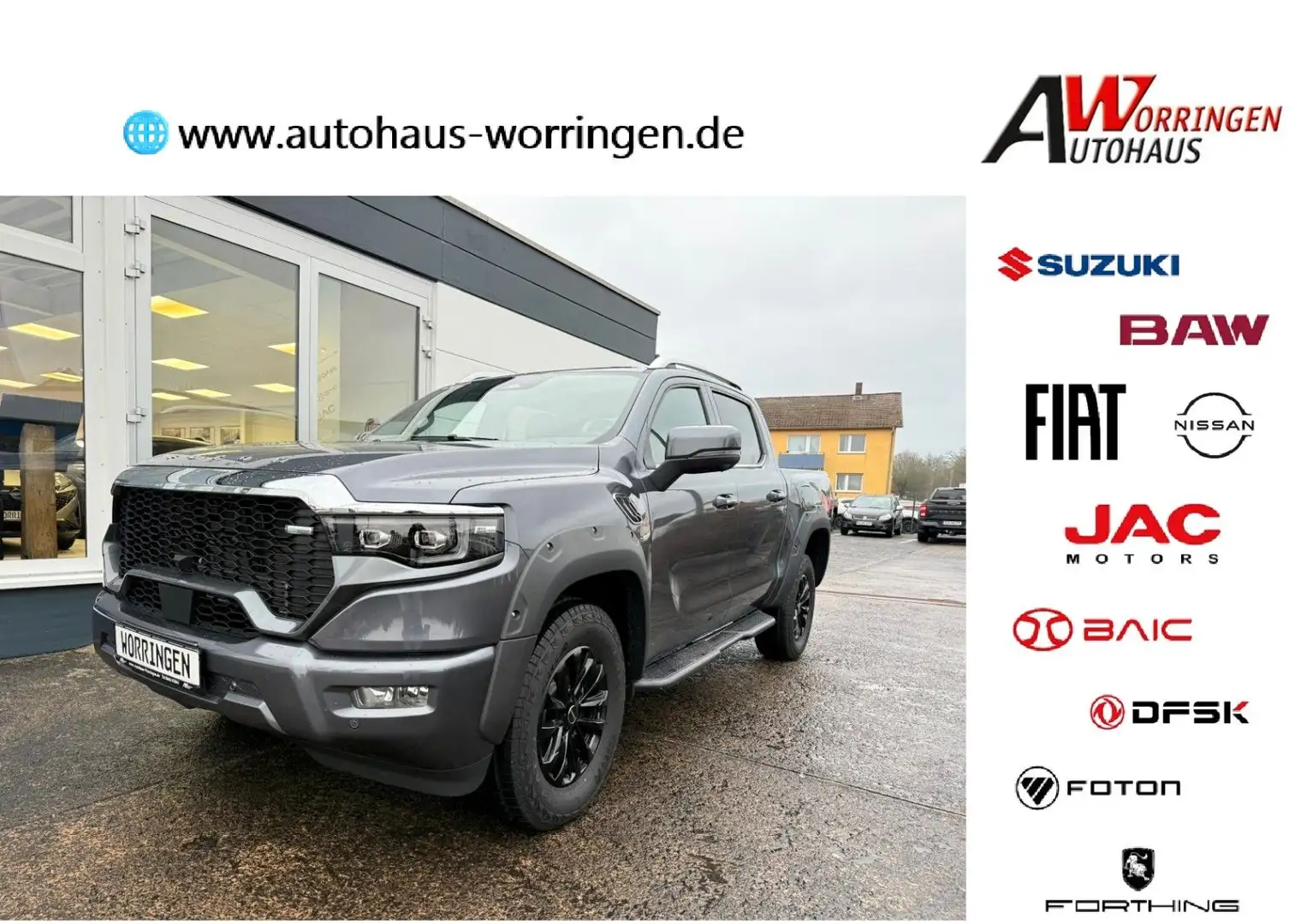 Foton 4 Ultra, 360°, 4x4, AT, *3,5t AHK möglich* Grau - 1