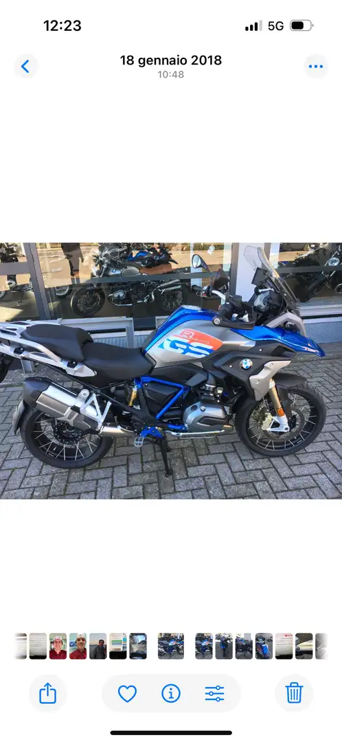BMW R 1200 GS gs Rallye 1200 anno 2017 con 3 valigie - 1