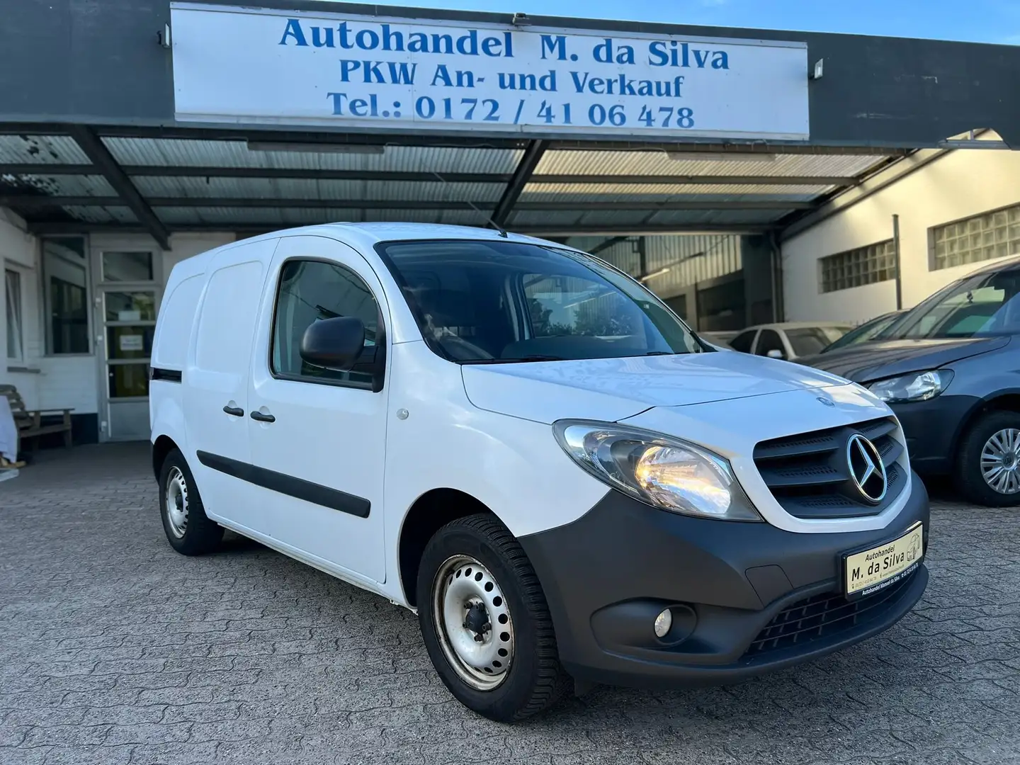 Mercedes-Benz Citan 109 CDI lang *TÜV 01/26*Klima*ZV*AHK* Wit - 1