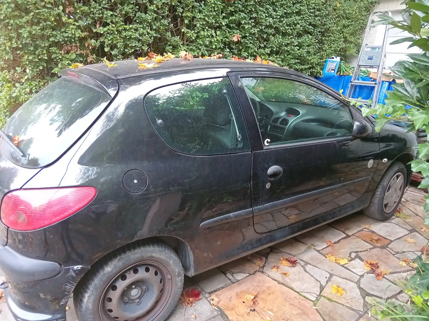 Peugeot 206 206 CC 1.6i 16v Bahia Zwart - 1