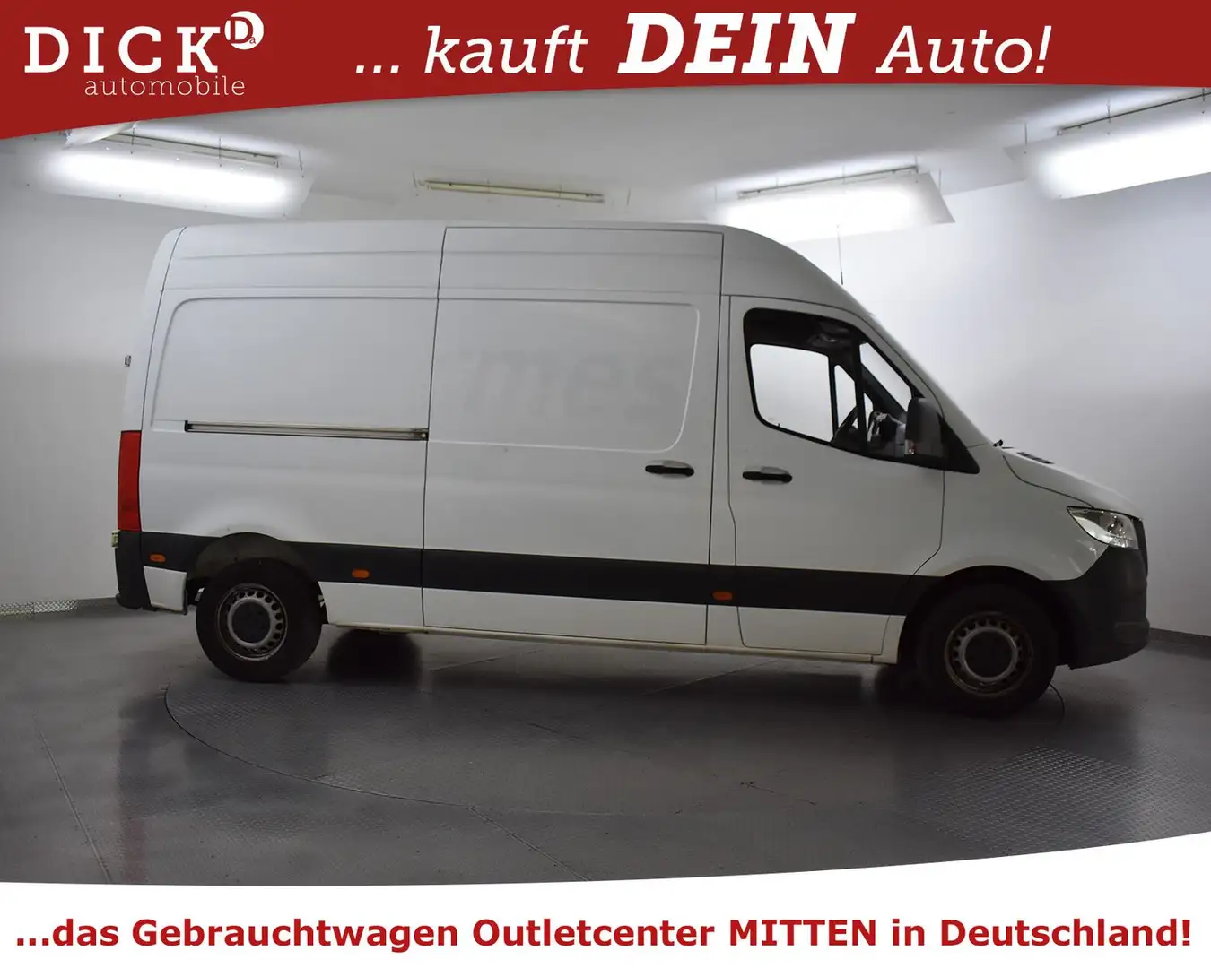 Mercedes-Benz Sprinter 211 CDI FWD LANG+HOCH+MFL+KAMERA+CARPL Weiß - 1