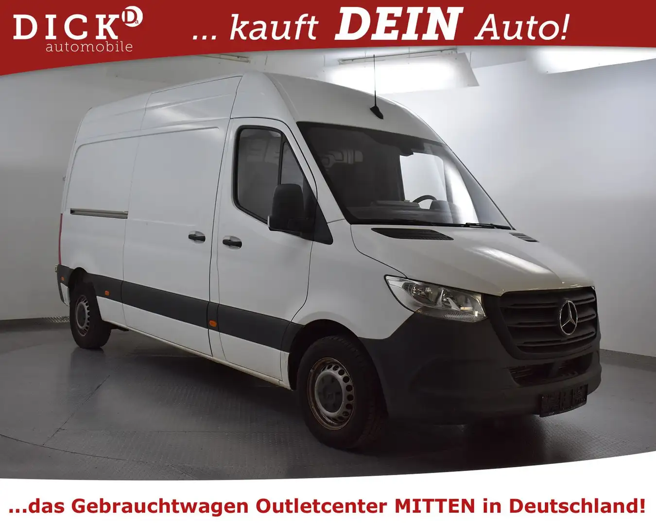 Mercedes-Benz Sprinter 211 CDI FWD LANG+HOCH+MFL+KAMERA+CARPL Weiß - 2