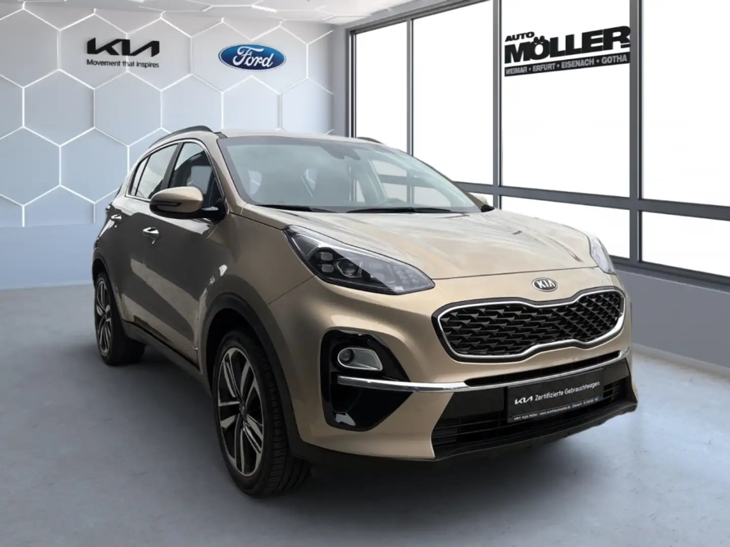 Kia Sportage 1.6T Spirit DCT7 AWD Rückfahrkam. Navi JBL LED Silber - 2