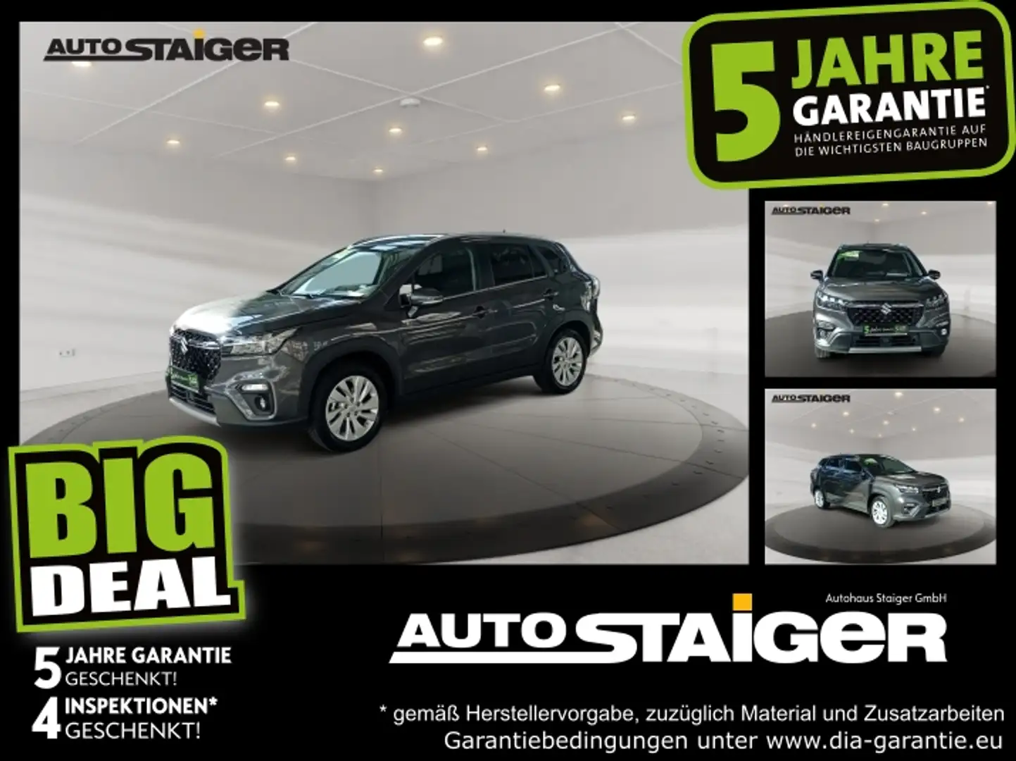 Suzuki S-Cross 1.5 Dualjet Comfort ACC+LED+SHZ+2xKlima Gris - 1