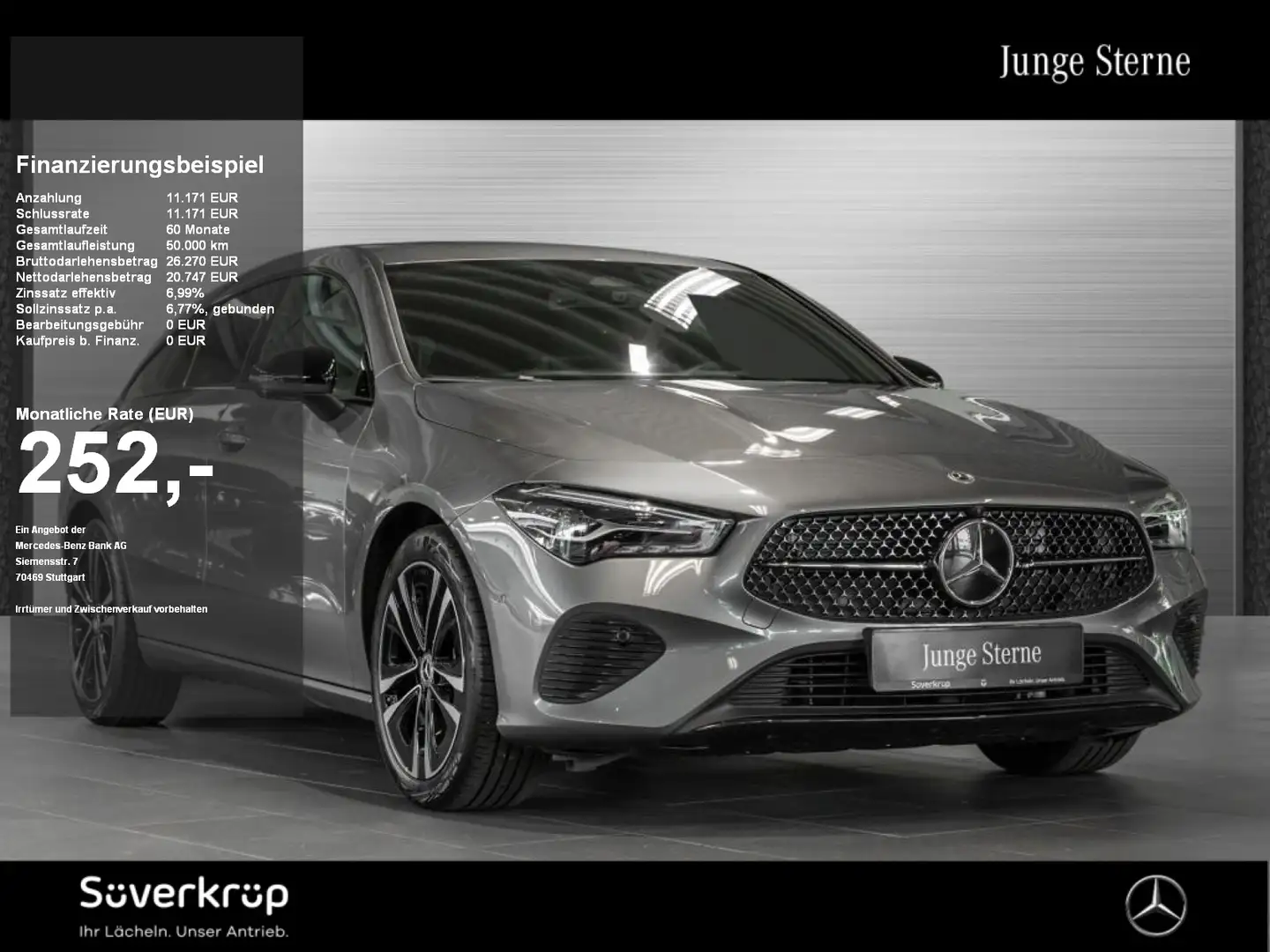 Mercedes-Benz CLA 180 SB , +NIGHT SPUR 360 PDC SHZ PROGRESSIVE Gris - 1