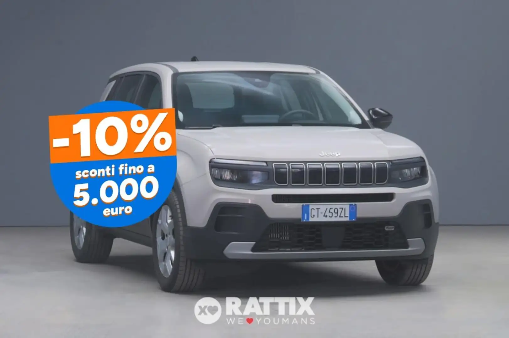 Jeep Avenger 1.2 Turbo 100CV Altitude Grigio - 1