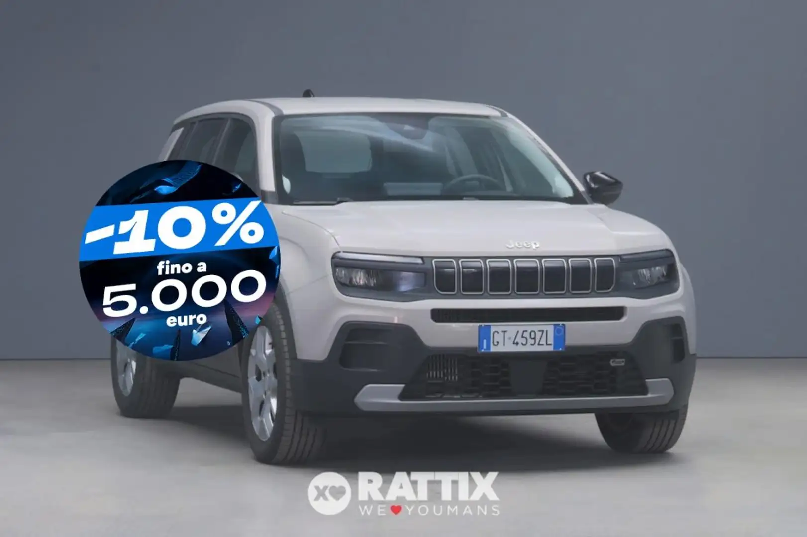 Jeep Avenger 1.2 Turbo 100CV Altitude Gris - 1