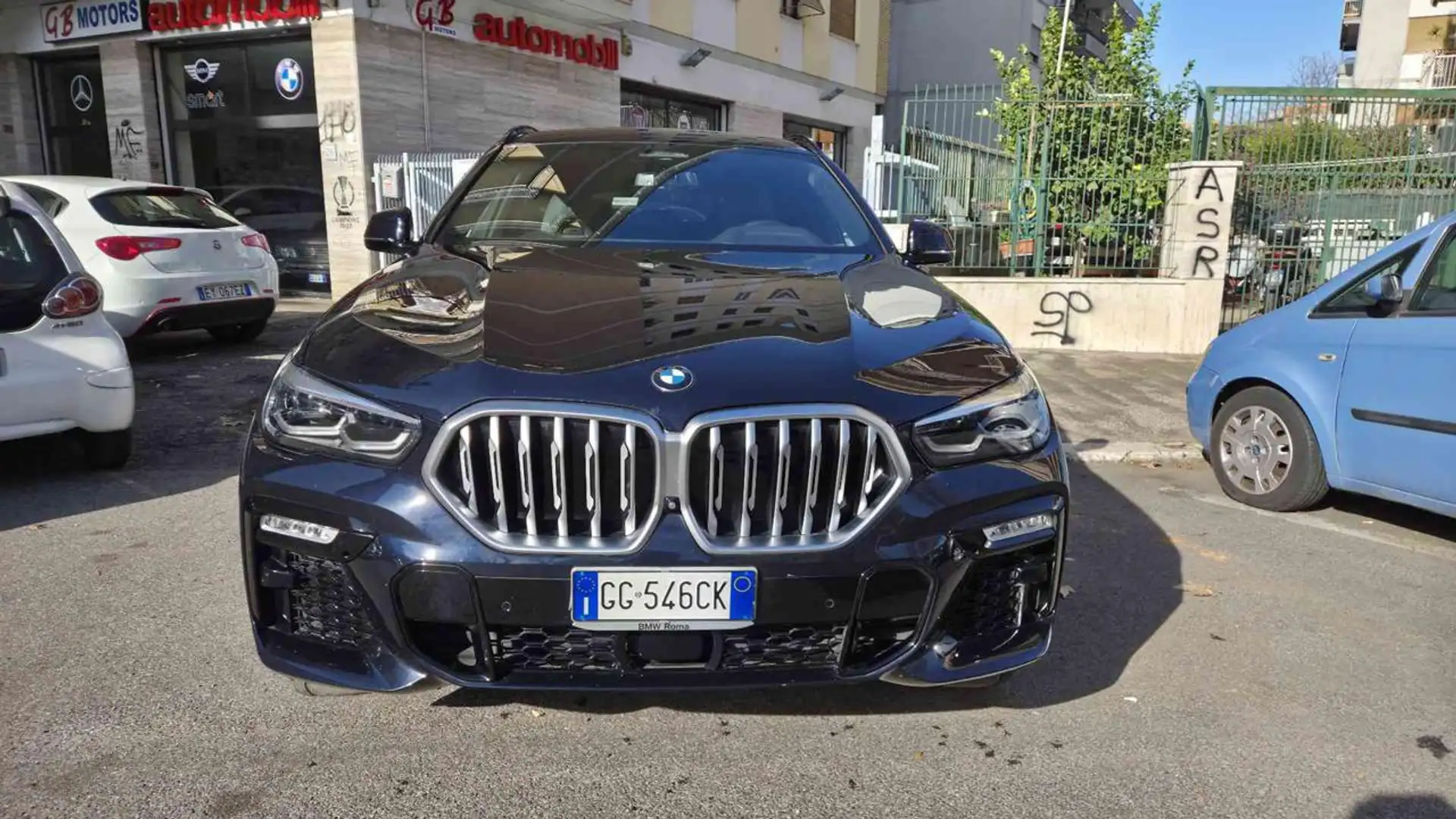 BMW X6 xDrive30d 48V Msport Bleu - 2