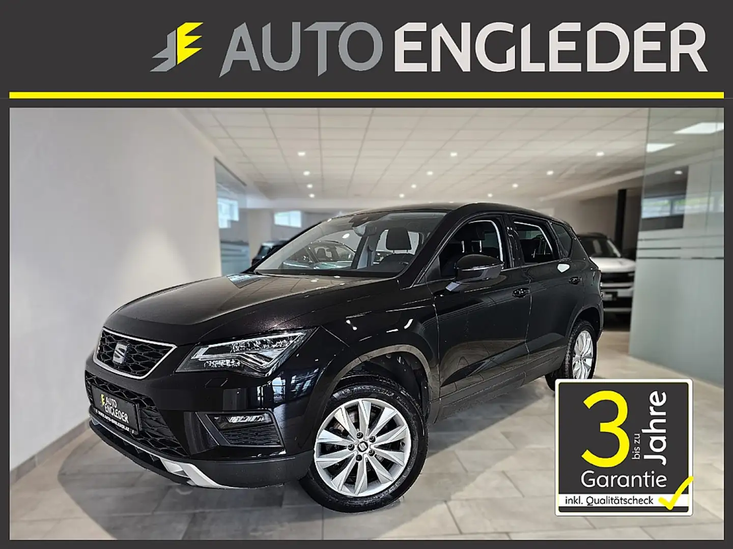 SEAT Ateca 2,0 Style TDI DSG Schwarz - 1