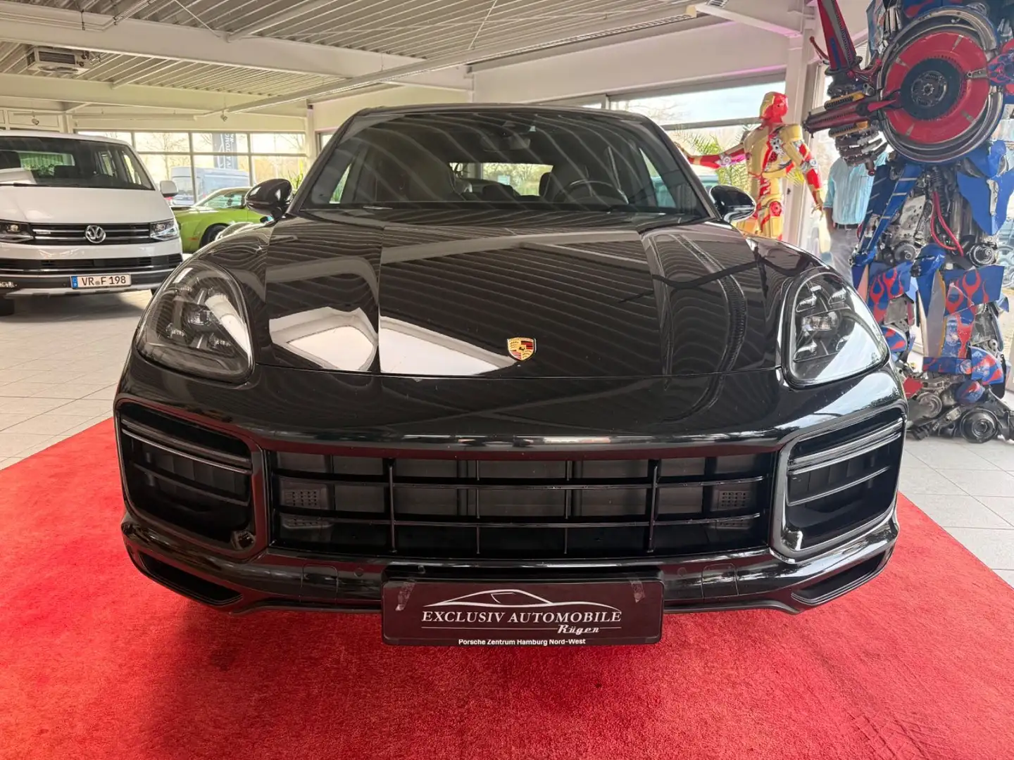 Porsche Cayenne Turbo Sport Chrono Approved Black 21 Zol Schwarz - 2