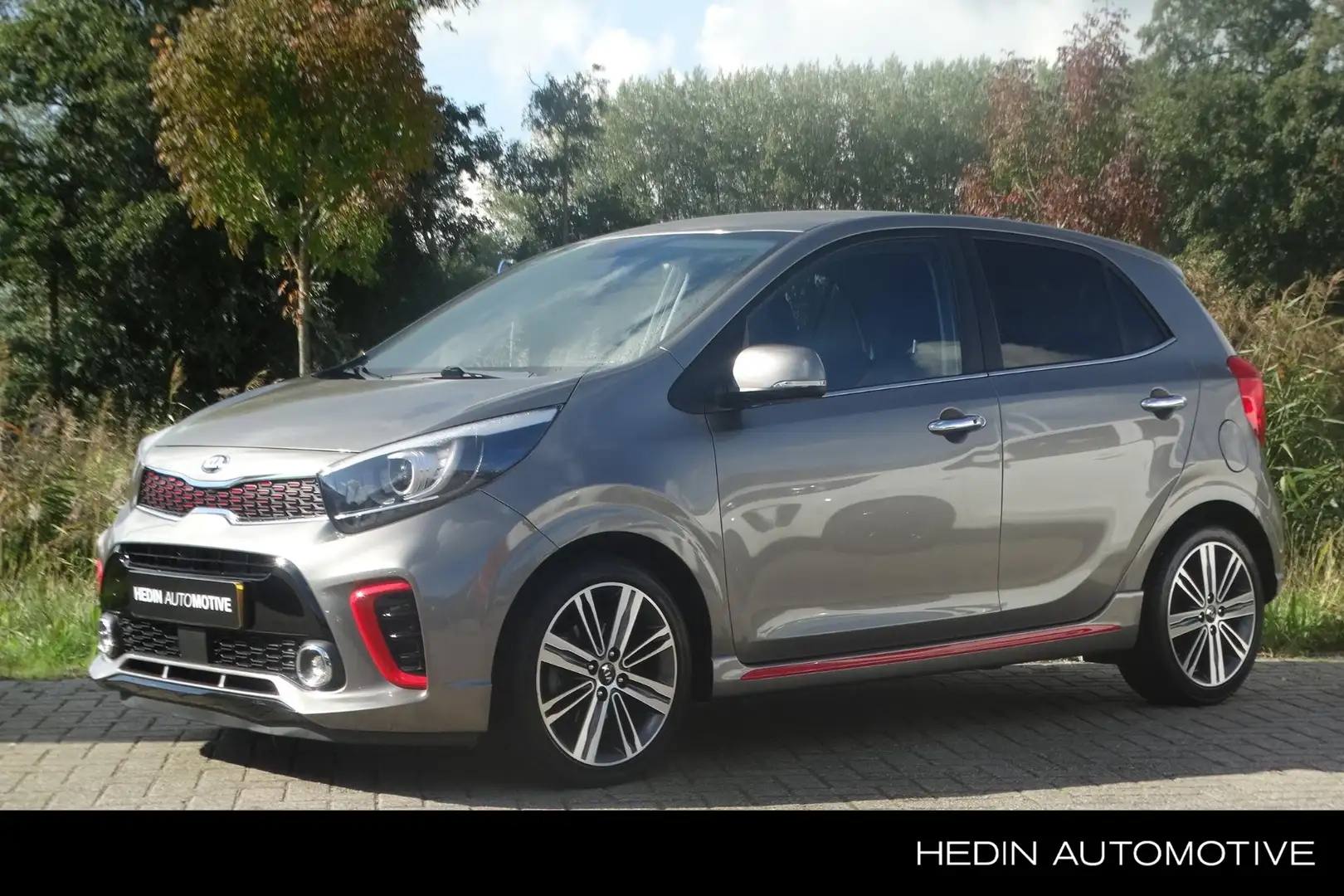 Kia Picanto 1.0 T-GDI GT-Line | Navigatie | Camera | Leder | S Grau - 1