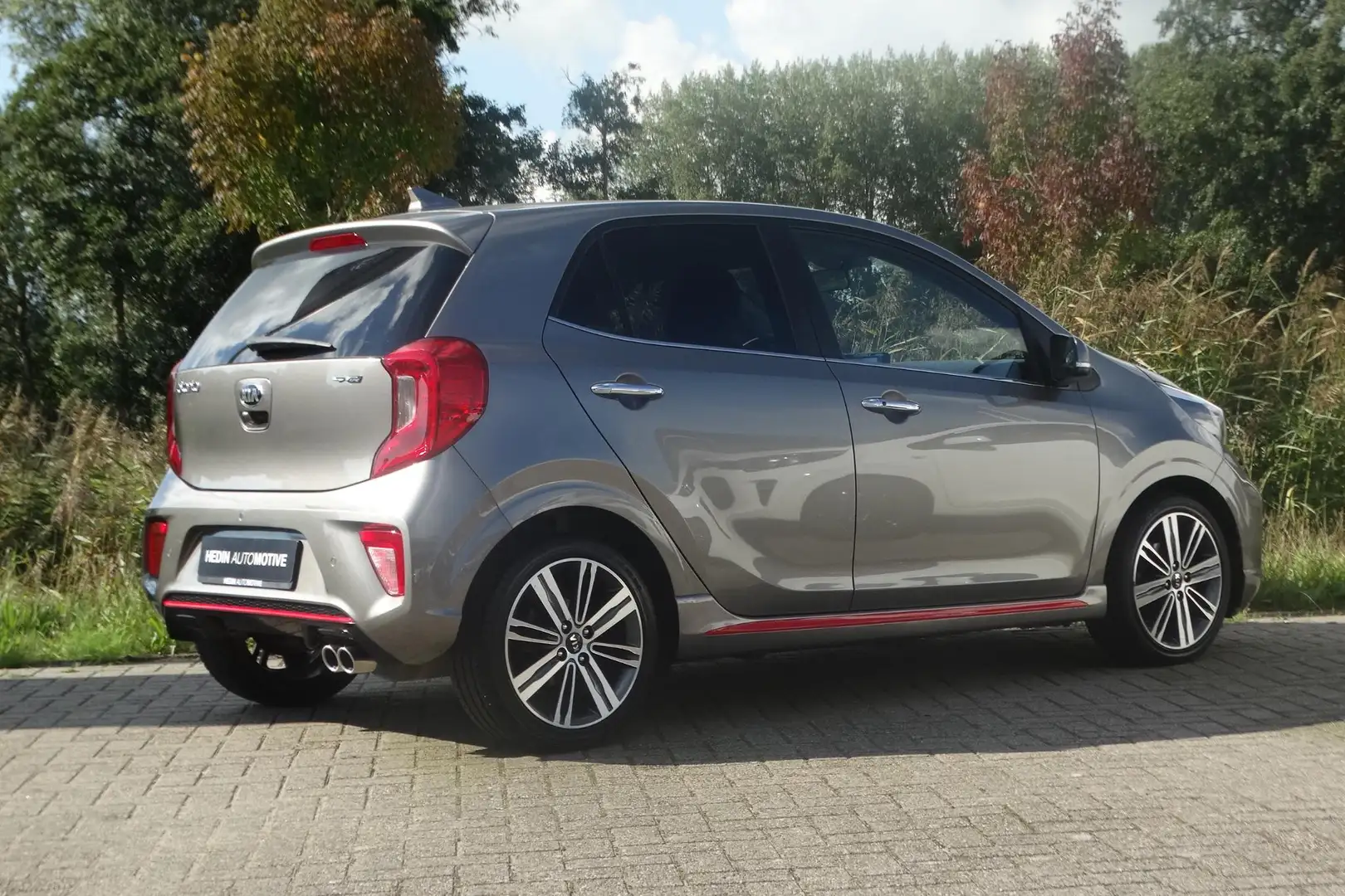 Kia Picanto 1.0 T-GDI GT-Line | Navigatie | Camera | Leder | S Grau - 2