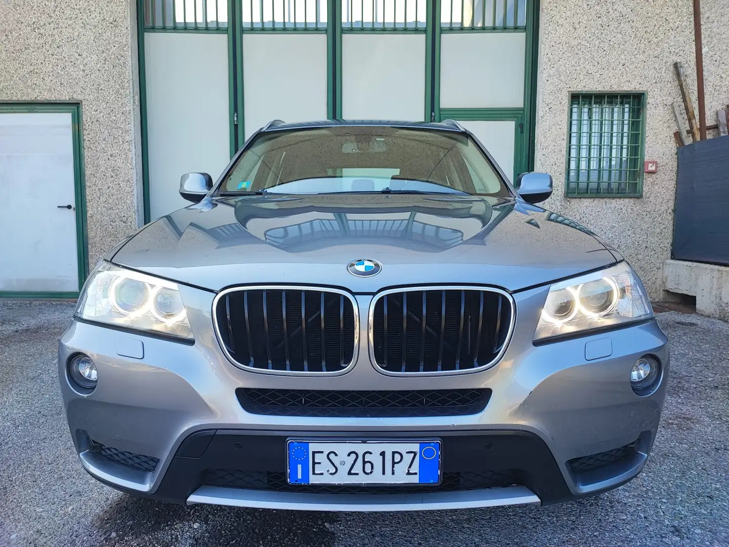 BMW X3 20D FUTURA NAVI PELLE AUTOMATICO TETTO ANNO 2013 Grigio - 2
