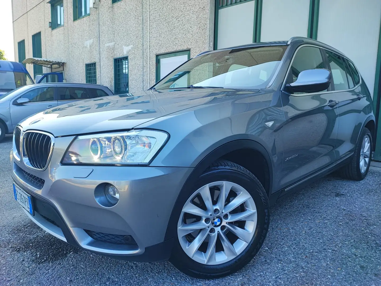 BMW X3 20D FUTURA NAVI PELLE AUTOMATICO TETTO ANNO 2013 Grigio - 1