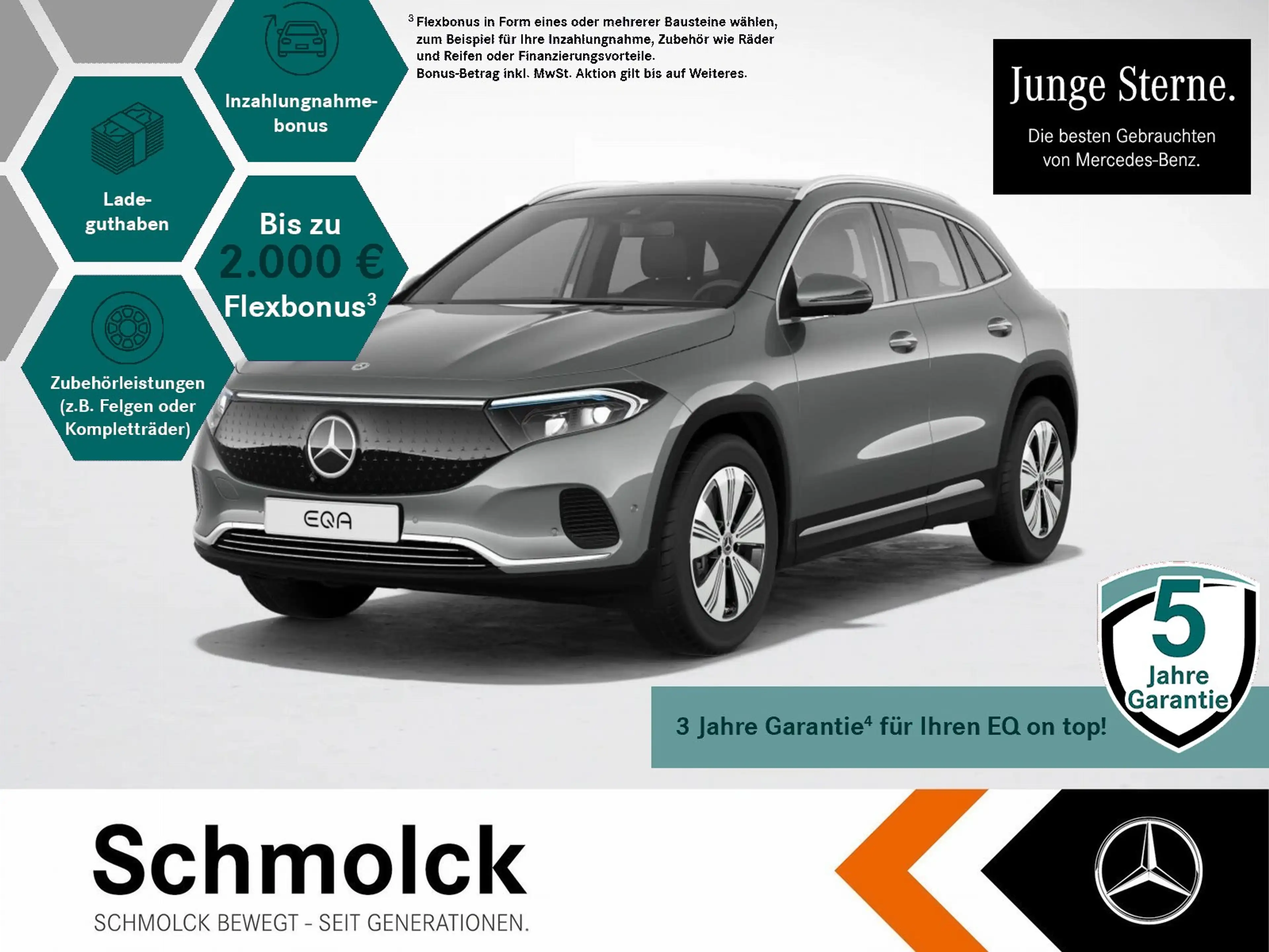 Mercedes-Benz EQA 250 + PROGRESSIVE+LED+PANO+KYLS+DSTR+360+TOTW