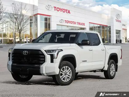White 2026 Toyota Tundra Pickup Truck Four-Wheel Drive Automatic