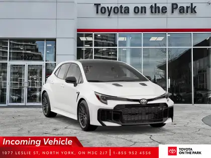 White 2026 Toyota GR Corolla 6-Speed Manual