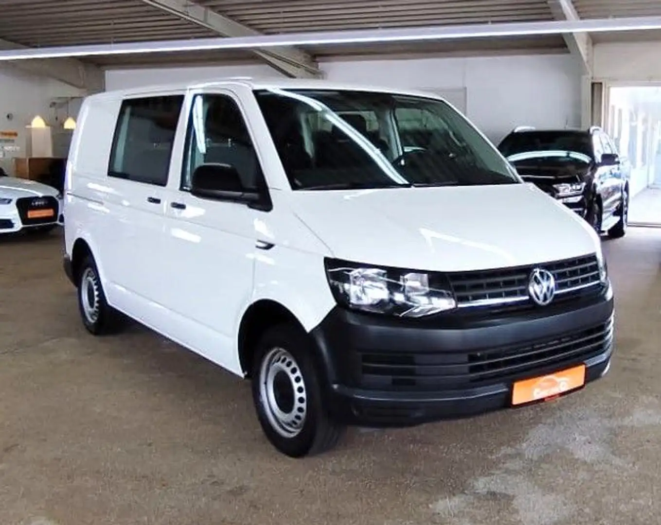 Volkswagen T6 Transporter T6 2.0 TDI Transporter Mixto 6Sitz AHK*SHZ*KLIMA Weiß - 2