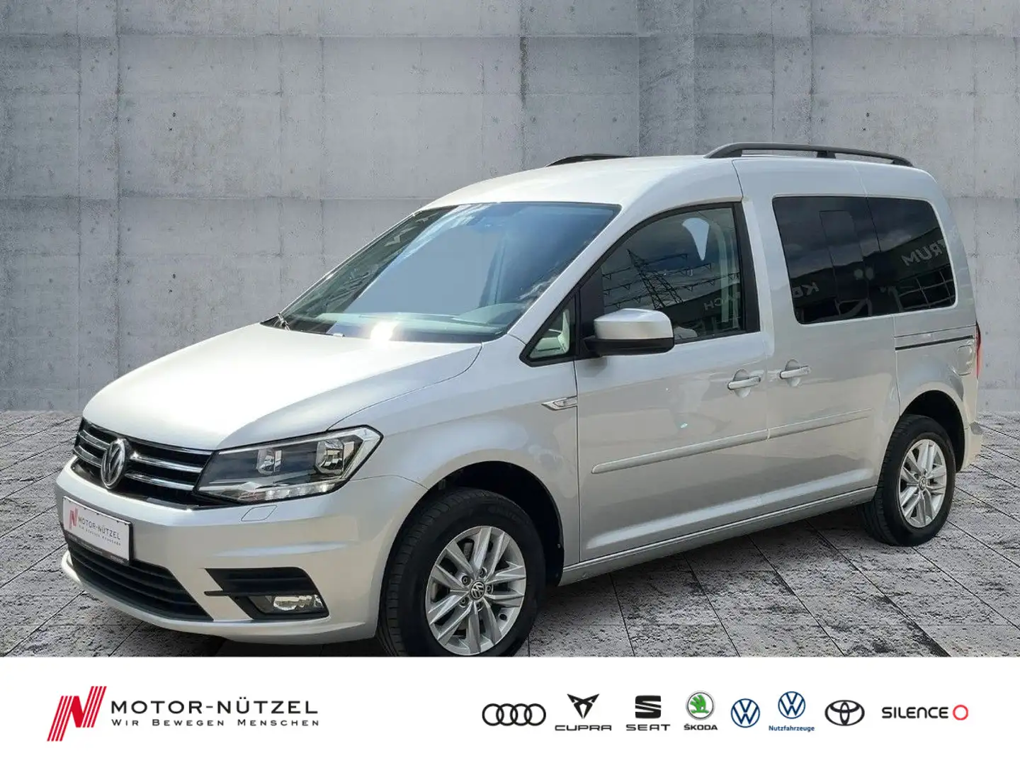 Volkswagen Caddy 2.0 TDI DSG COMFORTLINE NAVI+SHZ+ALU Zilver - 1