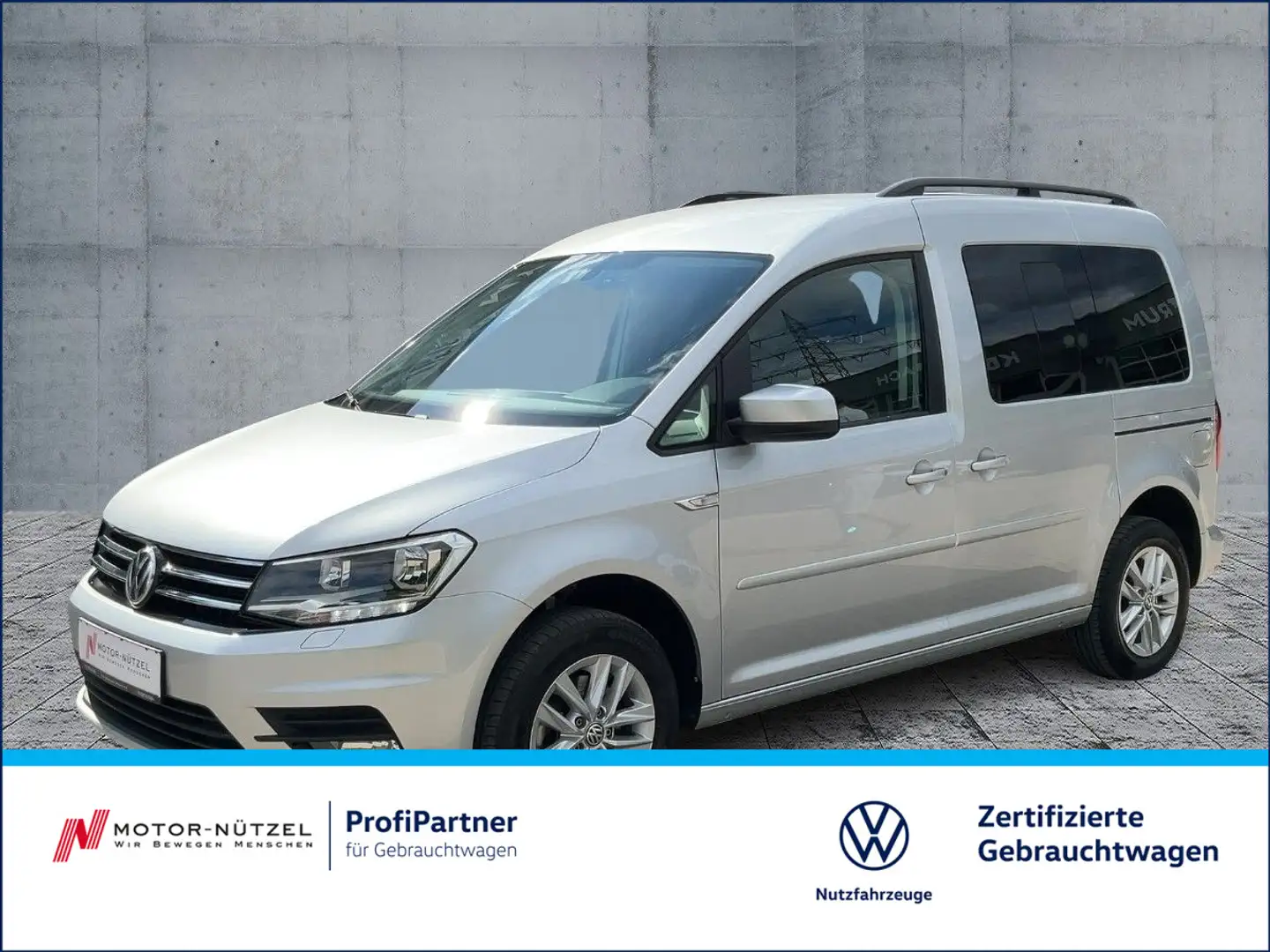 Volkswagen Caddy 2.0 TDI DSG COMFORTLINE NAVI+SHZ+ALU Plateado - 1