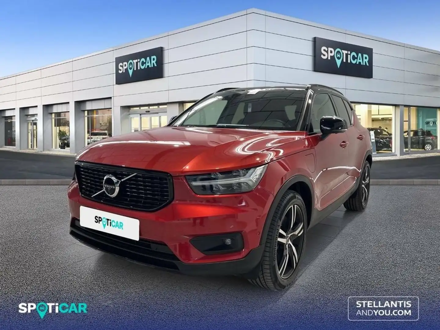 Volvo XC40 1.5 T5 Twin Auto Recharge R-Design Rojo - 1