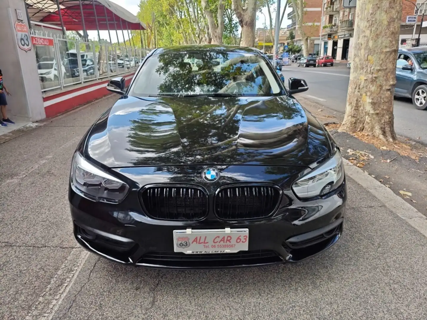 BMW 116 1.5 TDI AUTOMATICA EURO 6 Nero - 2