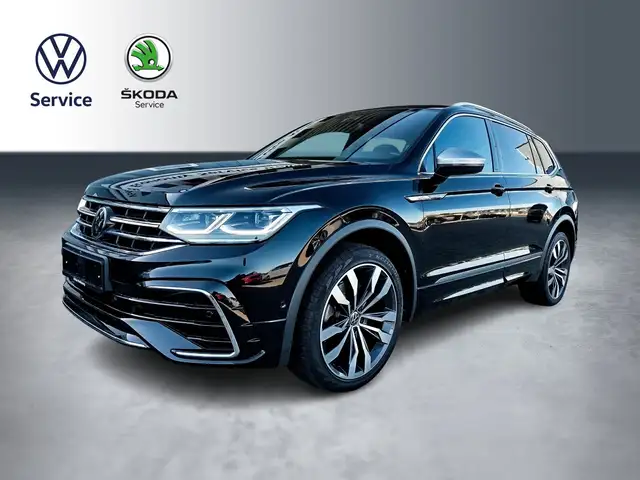 Volkswagen Tiguan Allspace 2.0 TDI DSG 4M R Line STHZ Leder Navi/Standheizung/Autom./Klima/LED/Park Assist./Sitzhzg./el.Sitzv./Chrompaket/P Lenkung