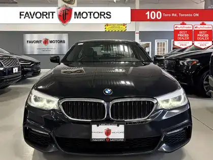 Black 2017 BMW 5 Series Sedan All-Wheel Drive 8-Speed Automatic