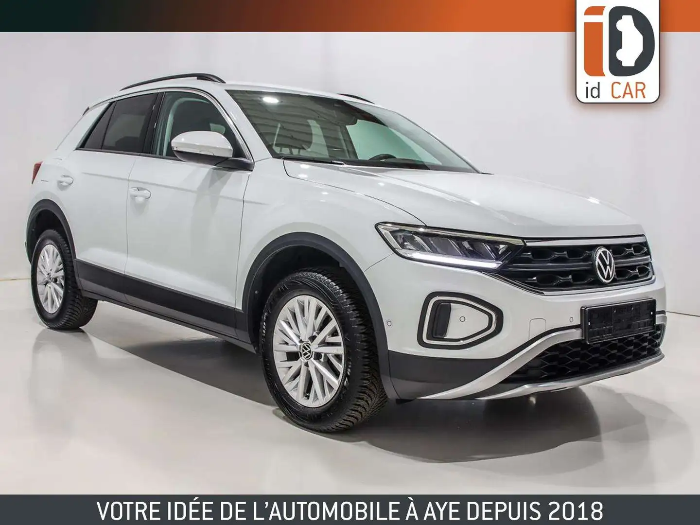 Volkswagen T-Roc 1.0 TSI 115 STYLE LED GPS REGU RADAR JA16 Blanc - 1