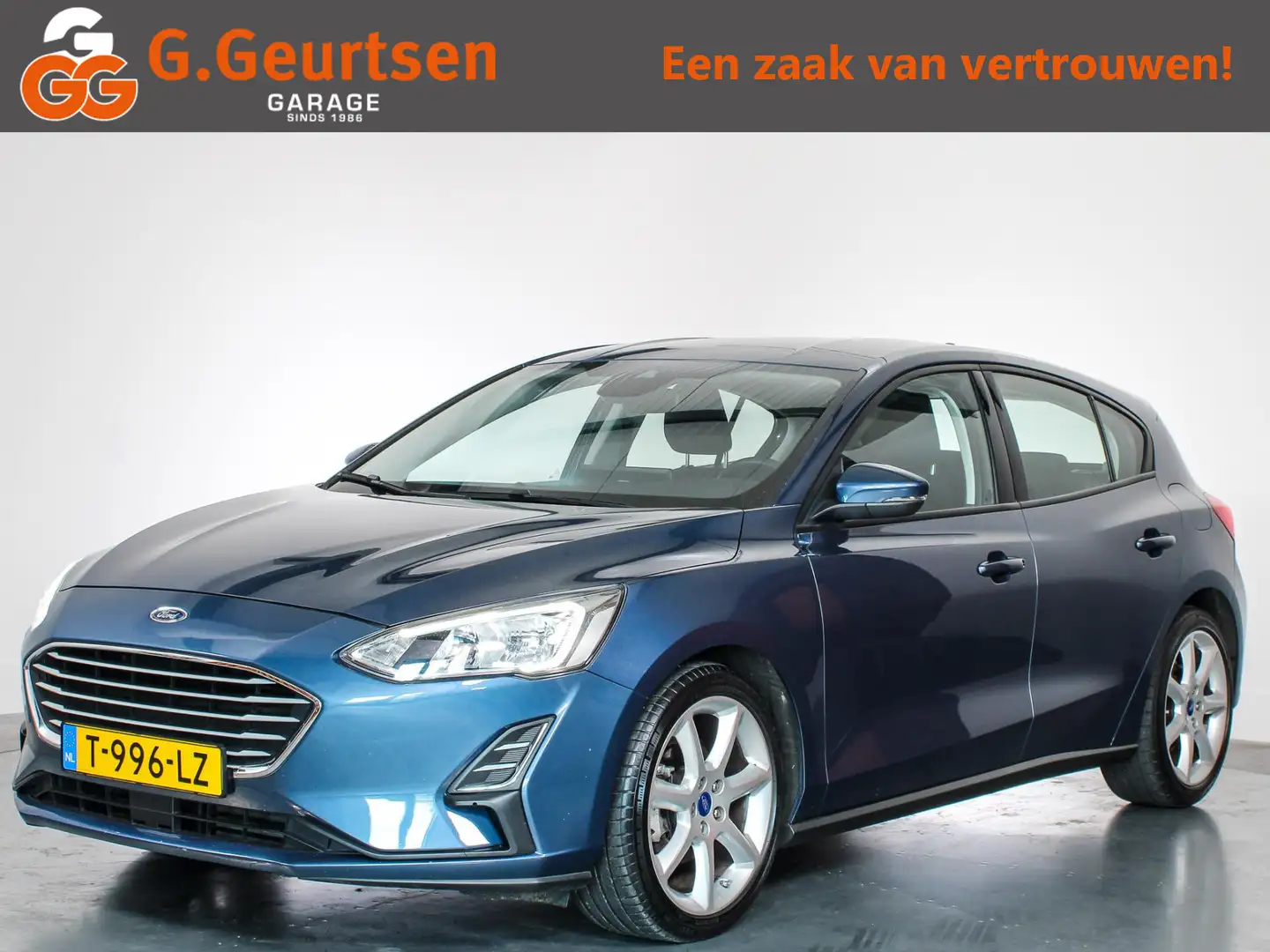 Ford Focus 1.0 EcoBoost Titanium Business, Cruise Control, Na Blauw - 1