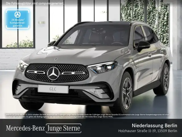 Mercedes-Benz GLC 300 4M AMG+NIGHT+PANO+AHK+BURMESTER+KEYLESS+9G