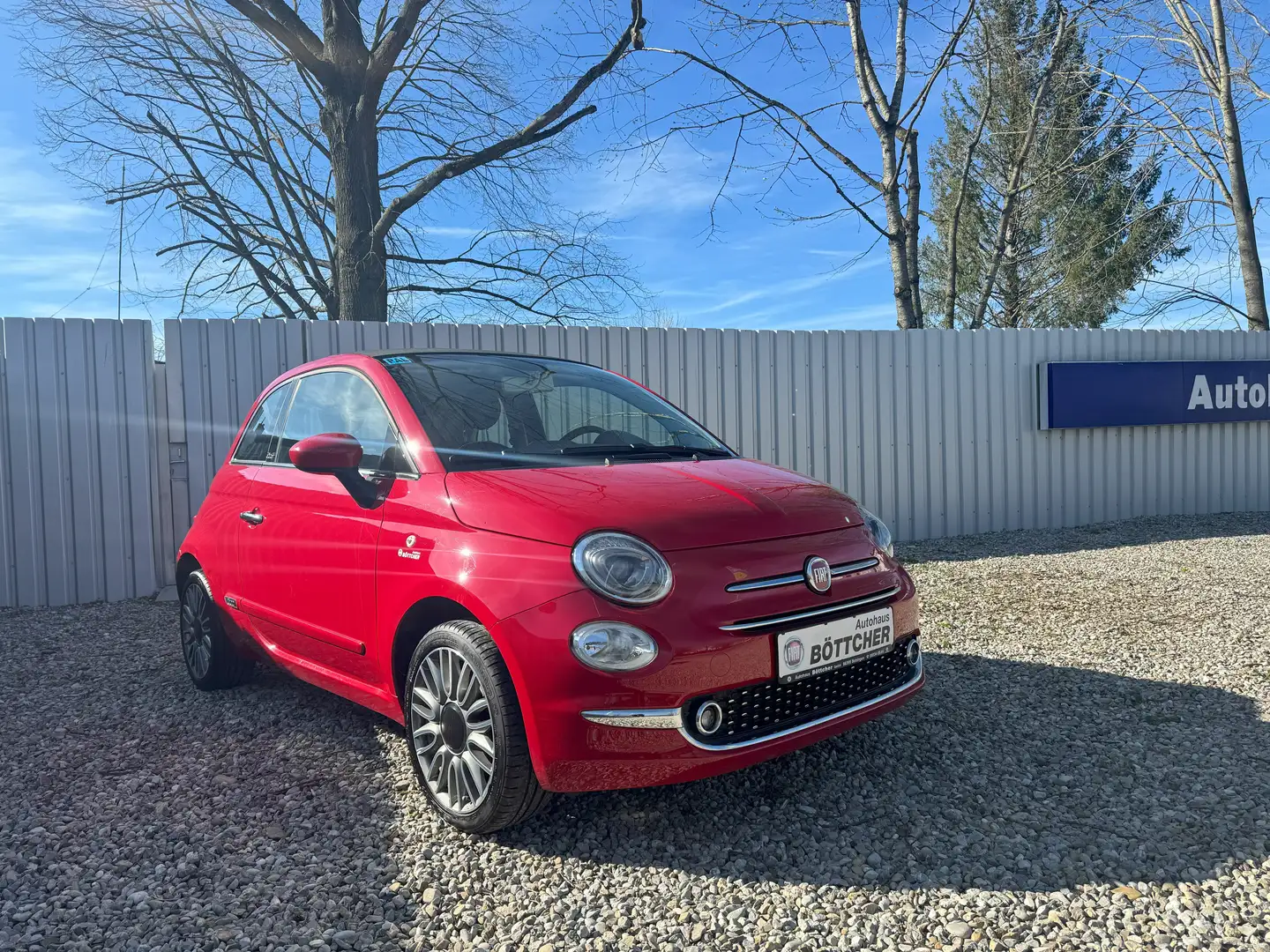 Fiat 500 Lounge Rot - 1