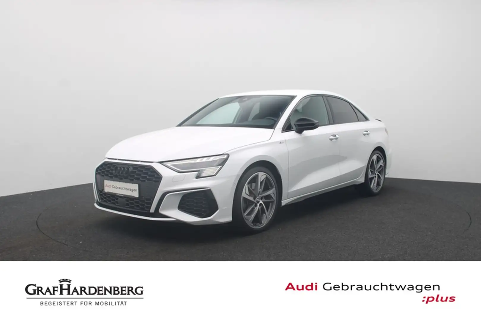 Audi A3 Lim. 35 TFSI S line Matrix Navi B&o HuD Blanc - 1