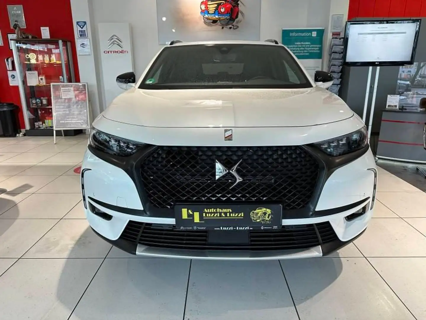 DS Automobiles DS 7 Crossback E-Tense 4x4 300 Perf.Line+*Hybrid*NAVI*KAMERA* Weiß - 2