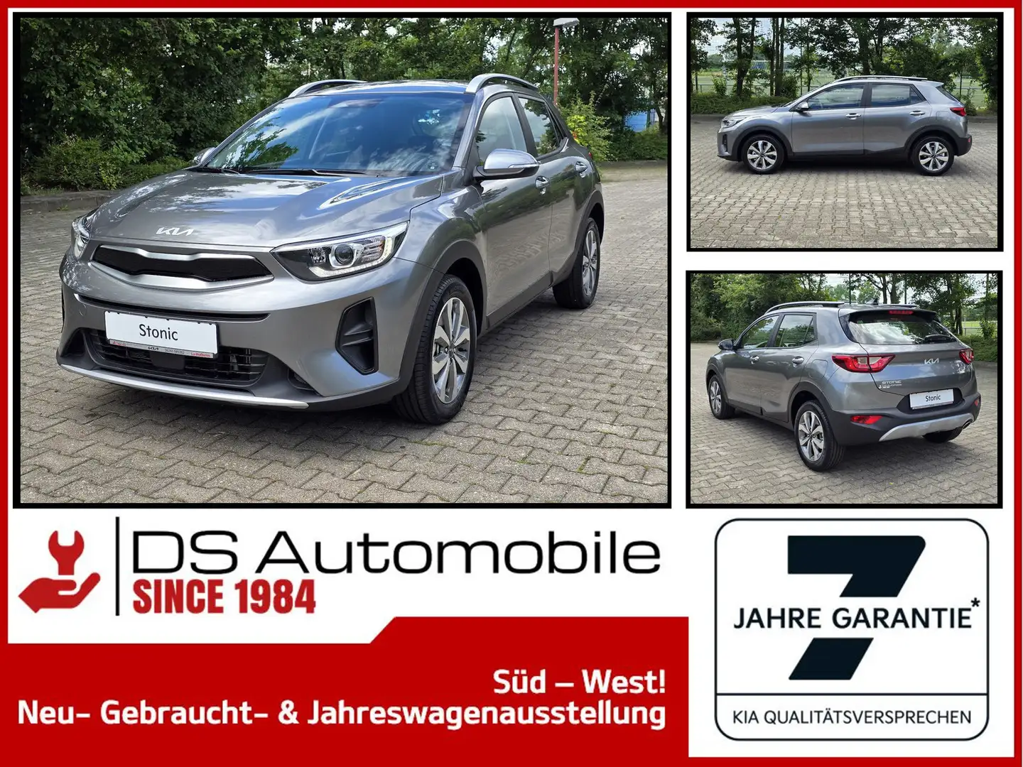 Kia Stonic 1.0T 100PS VISION|NAVIGATION Gris - 1