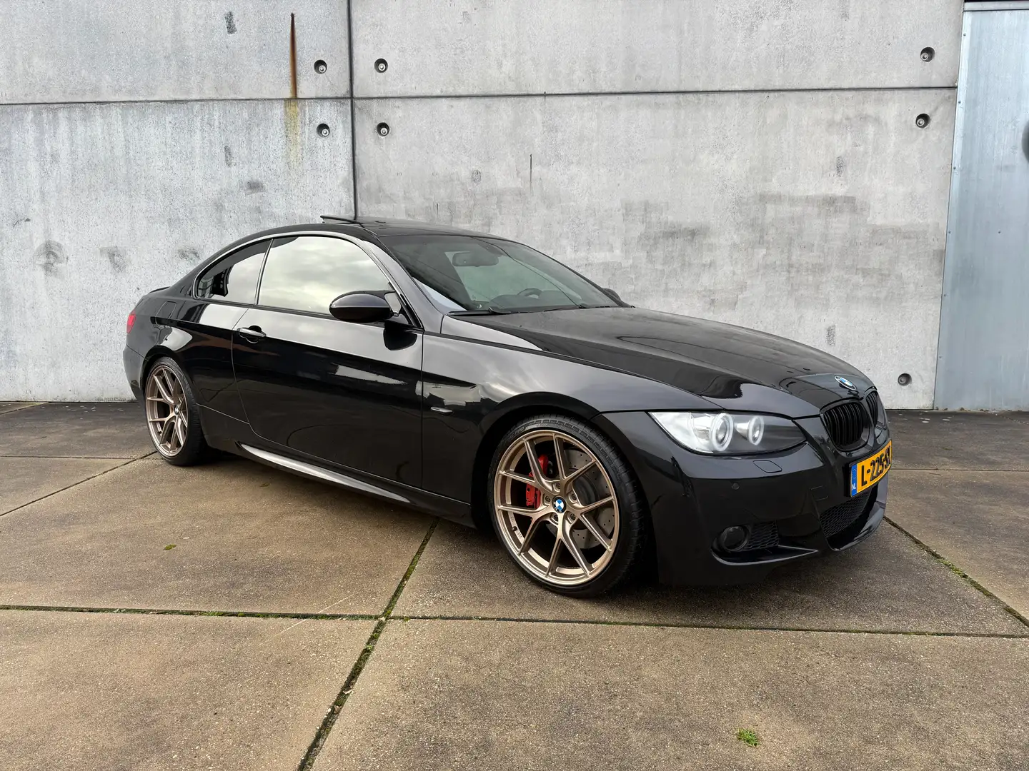 BMW 335 335i Zwart - 1