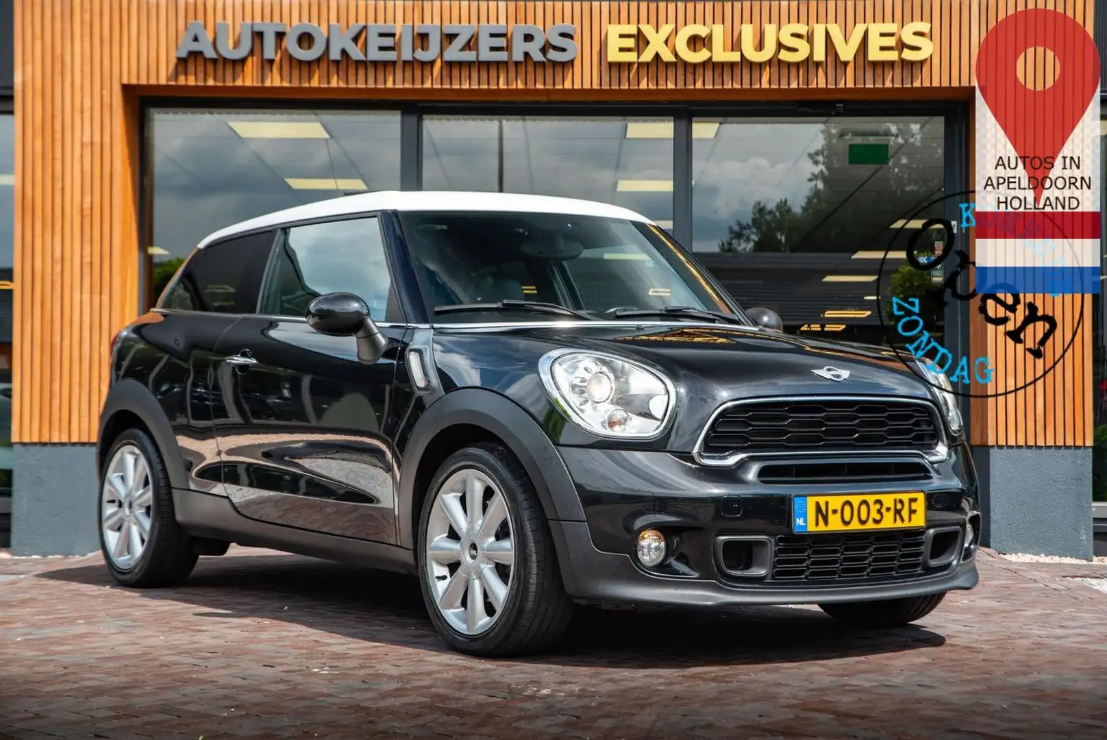 MINI Cooper S Paceman Mini 1.6 ALL4 Chili panorama da Schwarz - 1
