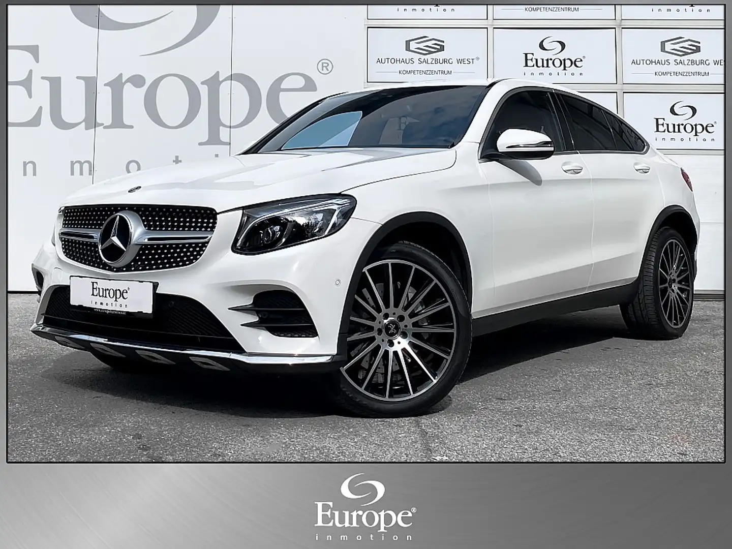 Mercedes-Benz GLC 220 d Coupé 4M AMG/LED ILS/Navi/Kamera/ Weiß - 2