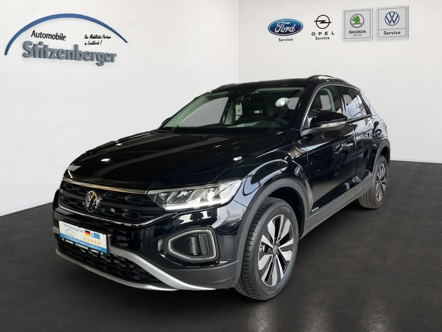 Volkswagen T-Roc Life 1.5 TSI DSG *NAVI*Keyless*APP*LED*ACC Schwarz - 1