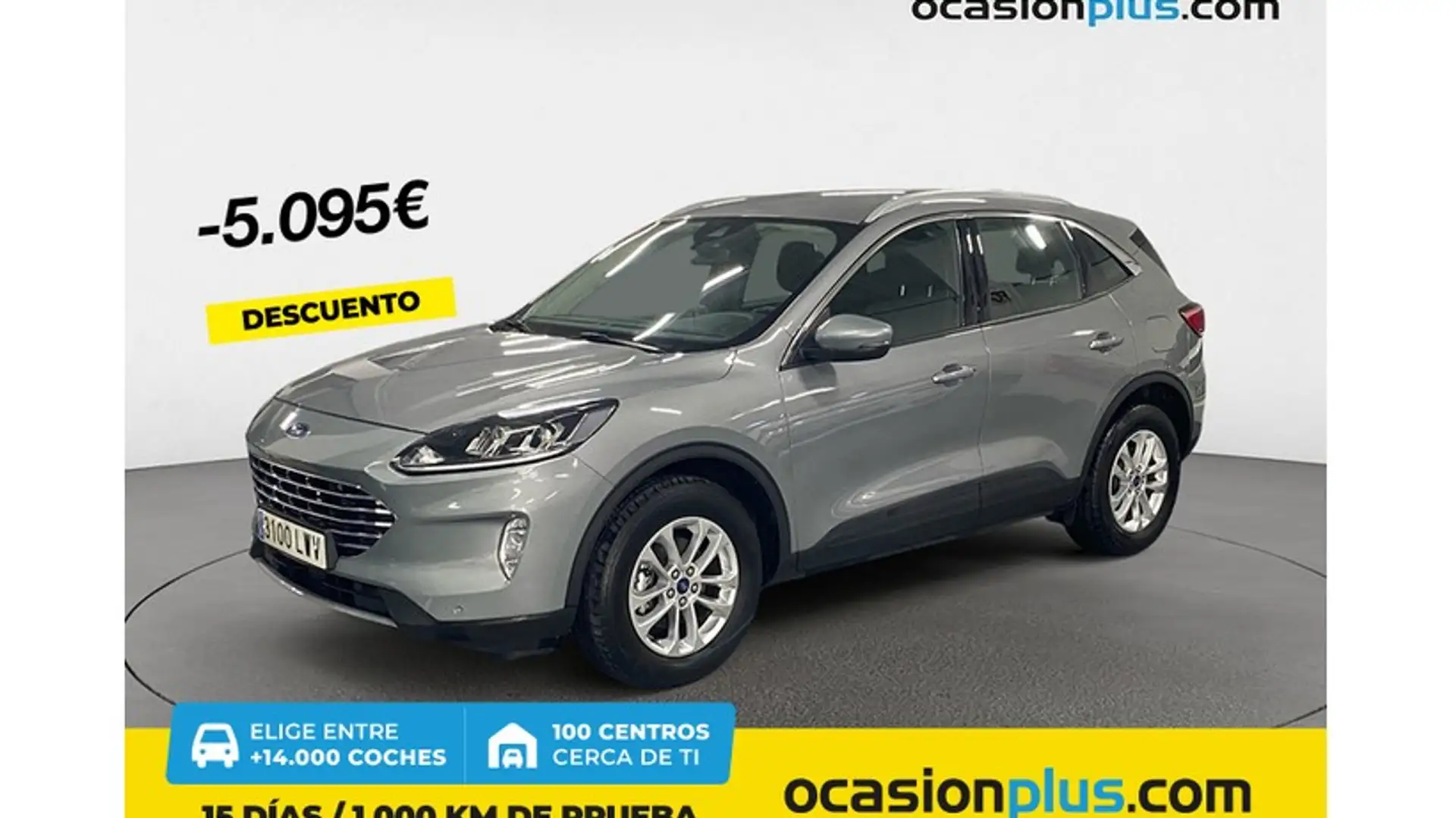 Ford Kuga 2.5 Duratec FHEV Titanium 4x2 Aut. Plateado - 1