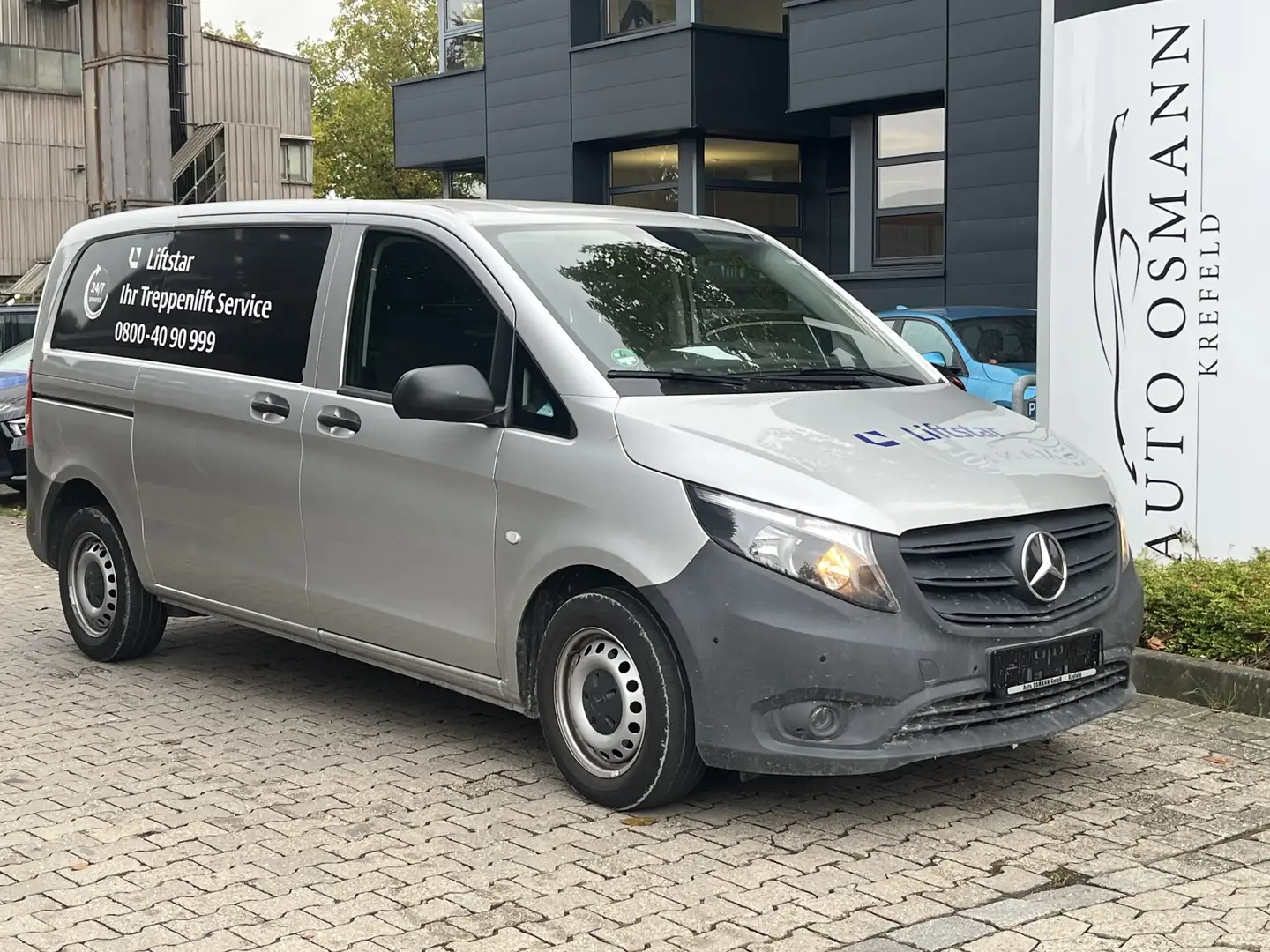 Mercedes-Benz Vito 114 CDIRWD kompakt Regal*RFK*KLIMA Argent - 1
